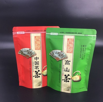 厂家直销 现货茶叶包装袋 通用款茶叶自封袋150g250g凤凰茶包装袋图4