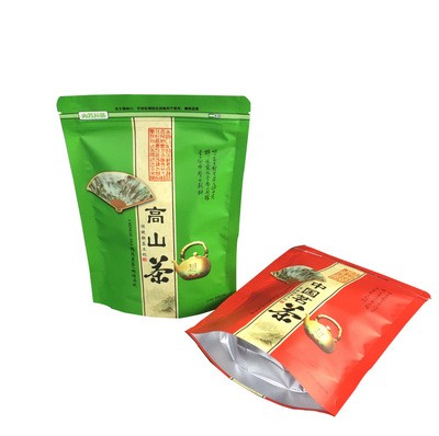 厂家直销 现货茶叶包装袋 通用款茶叶自封袋150g250g凤凰茶包装袋图5