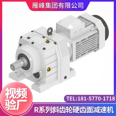 齿轮减速机厂家供应R系列R87型减速机 微型斜齿轮变速减速机图4