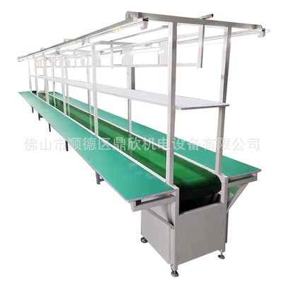 定制工业不锈钢皮带输送机化妆品打包生产线食品包装流水线厂家图5