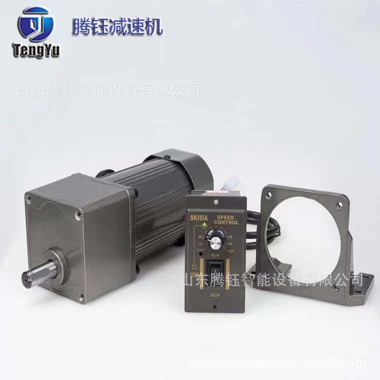 小微型直角中空电机减速机直角调速电机转角380V三相220V低速90度图2