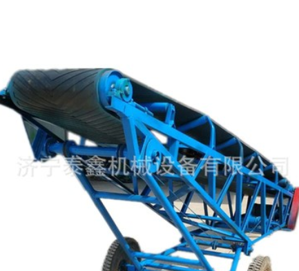 山东生产橡胶皮带机 可移动式输送机 小型输送机 粮食输送机图5