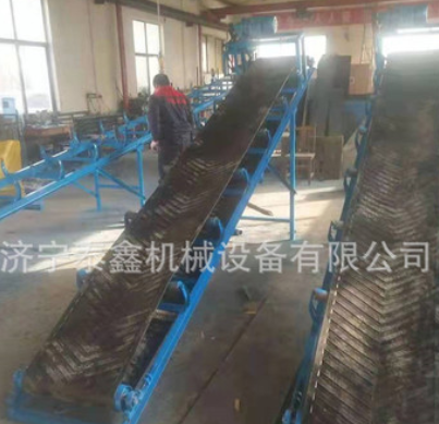 山东生产橡胶皮带机 可移动式输送机 小型输送机 粮食输送机图2