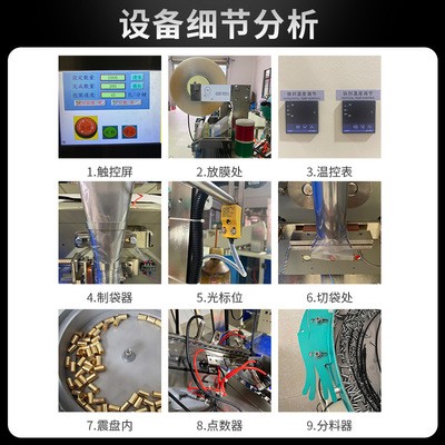 全自动螺丝立式包装机 多盘汽车配件移动号码牌点数包装机械设备定金图3