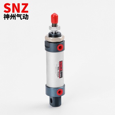 气动迷你气缸MAL16/20/25/32/40X25*50x75/100/150/250/300-CA-SU图2