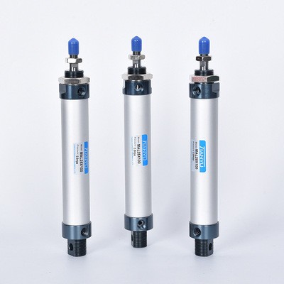 铝合金微小型迷你气缸MAL20*25/50/75/100/400可调行程双作用气缸图4