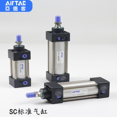 亚德客 SC气缸 SC125X25X50X75X150X175X200X250X500S图4