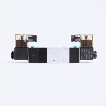 厂家直供4V系列三位五通双头电磁阀4V130/4V230/4V330/4V430C/E/P图4