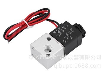 3V1-06 3V1-M5 三通电磁阀 微型三通气阀图3