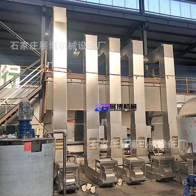 304不锈钢垂直上料机斗式提升机丸子Z型斗式输送机医药粉剂斗提机图2