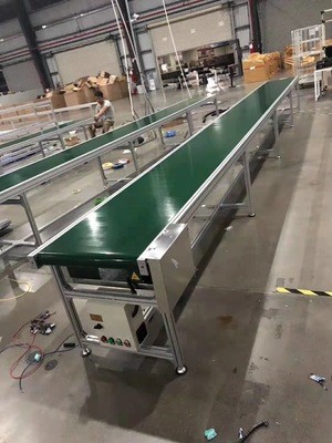自动化输送设备食品分拣传送带 小型爬坡输送带 装车皮带输送机电议图3