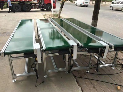 自动化输送设备食品分拣传送带 小型爬坡输送带 装车皮带输送机电议图4