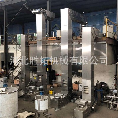 10吨/小时斗提机 特氟龙不粘料斗提升机豆腐干包装上料机厂家图2