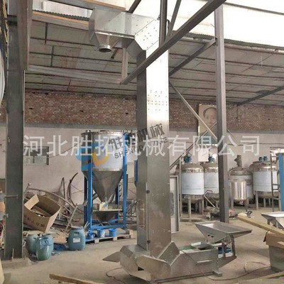 10吨/小时斗提机 特氟龙不粘料斗提升机豆腐干包装上料机厂家图3