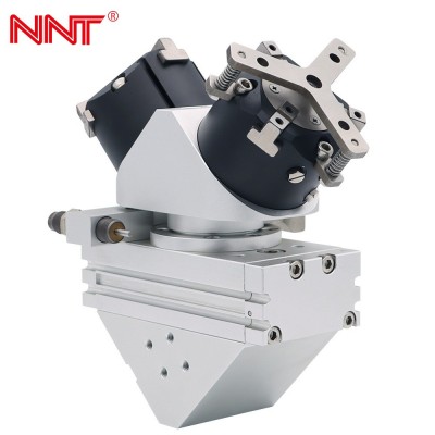 NNT直销可调行程气缸 180°换向夹持缸RML 机械手气缸气爪