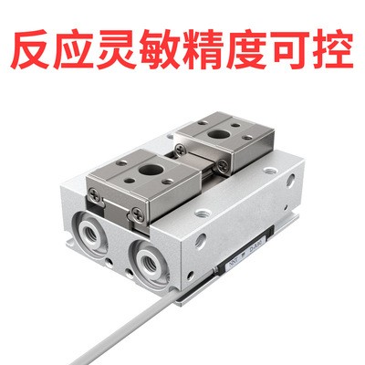 NNT直销机械手夹持气缸 薄型气爪MHF2 双作用可替SMC型气爪图2