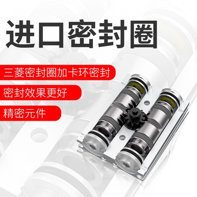 NNT直销机械手夹持气缸 薄型气爪MHF2 双作用可替SMC型气爪图3