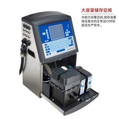 伟迪捷1210/1510广州打标器 生产日期打码机 全自动小字符喷码机图2