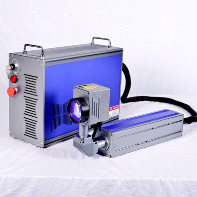 制作光纤激光雕刻机厂家金属镭射雕刻机小型光纤CO2激光打标机图2