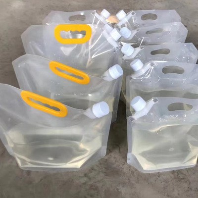 新疆卡瓦斯膨胀灌装机器 洗衣液啤酒灌装三头自立袋灌装设备图4