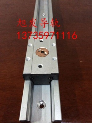 外置双轴心滚轮直线导轨 LGD12双轴芯导轨 数控切割机导轨滑块图5