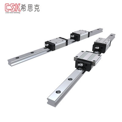 厂家特销 台湾CSK LMG25C直线导轨 法兰型滑块机床导轨高温用图3