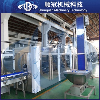 10L大桶PET瓶装水灌装封口机 4.5L 8L 15L矿泉水生产流水线设备图2