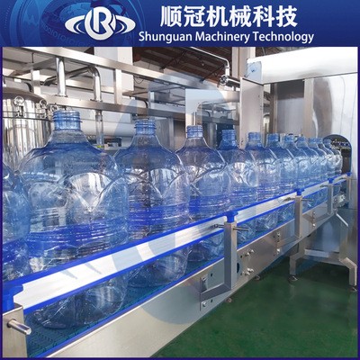 10L大桶PET瓶装水灌装封口机 4.5L 8L 15L矿泉水生产流水线设备图3