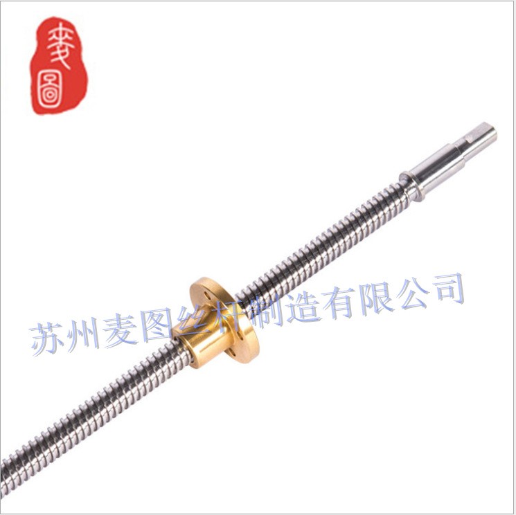 梯形丝杆/梯形丝杠/厂家非标定做多头不锈钢梯形螺母精密铜图5