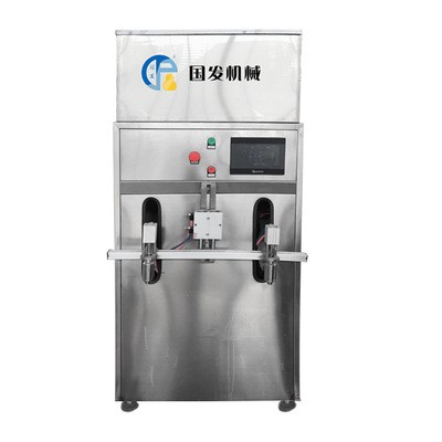 半自动食用油灌装机 玻璃瓶 2头半自动小型油类灌装机 厂家定图4
