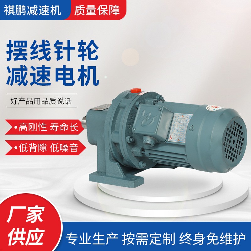 变速摆线针轮减速机卧式立式硬齿面减速机可配速比减速机厂家定制图4
