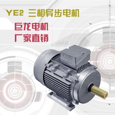 厂家可定制YE2三相异步电动机全新纯铜芯2.2/3/4/5.5/7.5千瓦2极