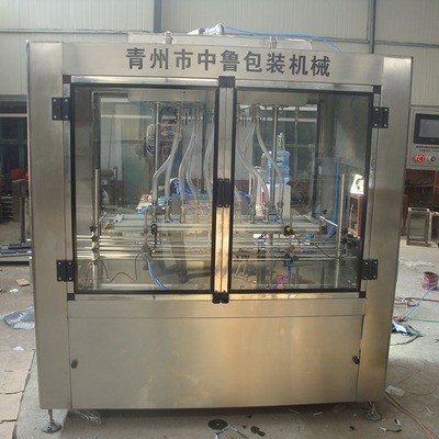 全自动自流液体灌装设备 10头酒水灌装机图3