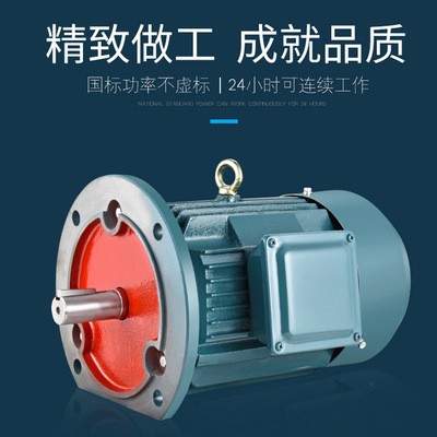 供应7.5KW2极电机 轴38 380V 三相异步电动机 螺杆压缩机专用图4