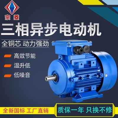 厂家现货直销 Y2-112M-2 4kw电机 三相异步电动机 铝壳 质保一年图4