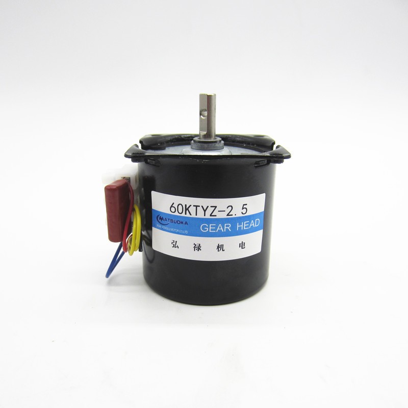 永磁同步电机60KTYZ/减速电机/14w 低速微型 交流220V马达2.5-110图5