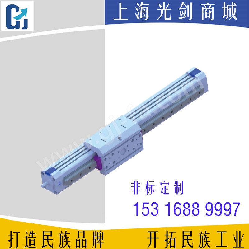 上海光剑 GOS60-EG电动欧规滑台（丝杆型）询价图2
