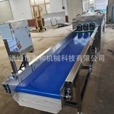 厂家可做皮带输送机 饮料传送带 不锈钢304输送带 小型食品输送机图2
