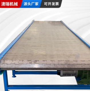 304不锈钢链板输送带耐高温海鲜食品板链流水线非标冲孔输送设备图4