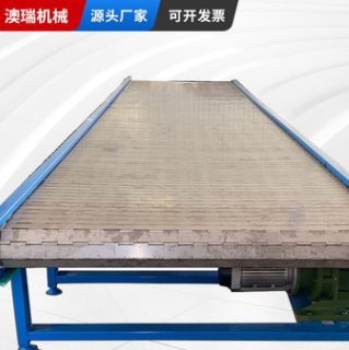 304不锈钢链板输送带耐高温海鲜食品板链流水线非标冲孔输送设备图3