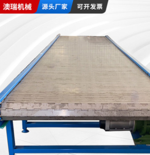 304不锈钢链板输送带耐高温海鲜食品板链流水线非标冲孔输送设备图2
