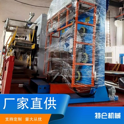 厂家直供PERT地暖软管盘管缠膜机 轮胎钢丝缠绕膜立式包装机图4