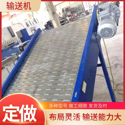 不锈钢链板输送机酒瓶罐头瓶传输设备小型网带链传输机图4