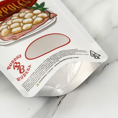 厂家直供零食自封拉链袋食品包装袋自立坚果食品塑料包装袋定做图5