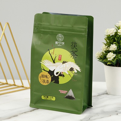 厂家供应食品包装袋八边封食品袋茶叶包装袋茶叶自封袋食品袋定做图2