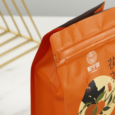 厂家供应食品包装袋八边封食品袋茶叶包装袋茶叶自封袋食品袋定做图5