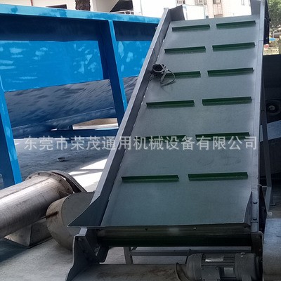 爬坡防滑输送机 斜坡式输送机 可移动PVC带输送机图2