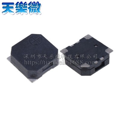 7525 7.5*7.5*2.5MM SMD贴片无源侧发音电磁式贴片蜂鸣器3.6V编带图2