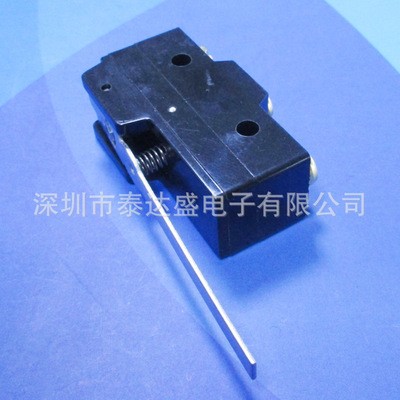 开水器用行程开关15A电流底部3颗螺丝端子长柄Z形微动开关CM1701图2
