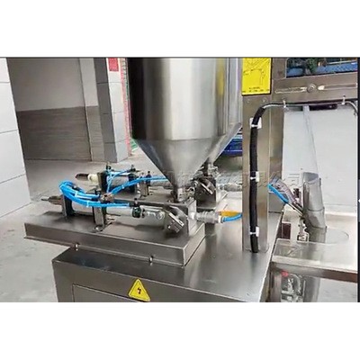 酱汤调味汁液体小袋包装机 化妆品容积式液体灌装机 制袋长度准确图4